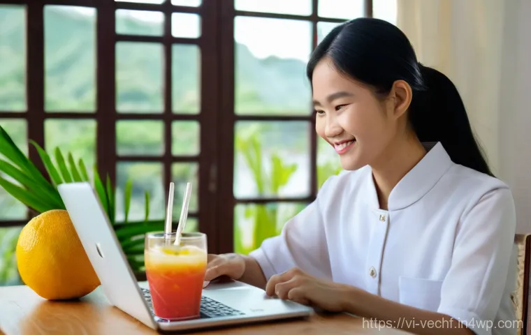 테크노피아와 사회적 불만의 연결 - **Image Prompt: Bridging Distances and Learning with Technology in Vietnam**
"A vibrant, modern ...